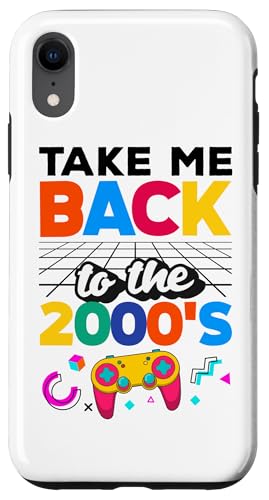 Bring mich zurück in die 2000er Jahre Vintage zweitausende Retro 00er Jahre Hülle für iPhone XR von 00s 2000's two-thousands
