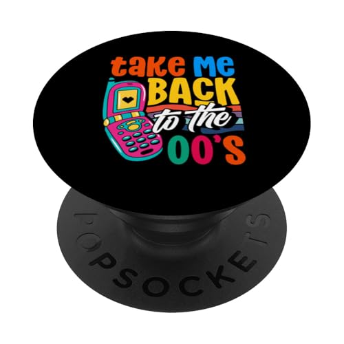 Bring mich zurück in die 2000er Jahre Vintage zweitausende Retro 00er Jahre PopSockets Klebender PopGrip von 00s 2000's two-thousands