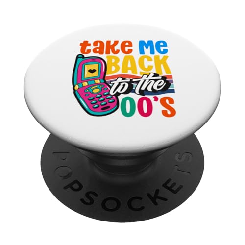 Bring mich zurück in die 2000er Jahre Vintage zweitausende Retro 00er Jahre PopSockets Klebender PopGrip von 00s 2000's two-thousands