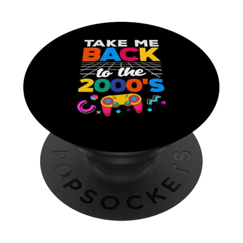 Bring mich zurück in die 2000er Jahre Vintage zweitausende Retro 00er Jahre PopSockets Klebender PopGrip von 00s 2000's two-thousands