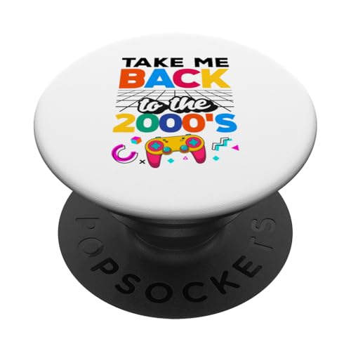 Bring mich zurück in die 2000er Jahre Vintage zweitausende Retro 00er Jahre PopSockets Klebender PopGrip von 00s 2000's two-thousands