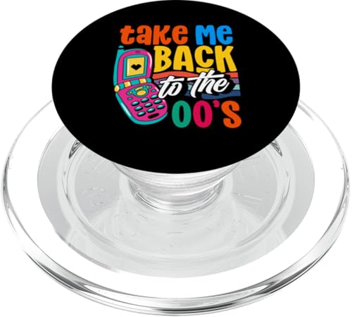 Bring mich zurück in die 2000er Jahre Vintage zweitausende Retro 00er Jahre PopSockets PopGrip für MagSafe von 00s 2000's two-thousands