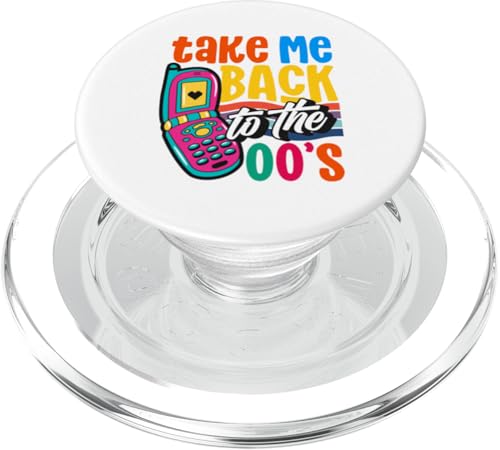 Bring mich zurück in die 2000er Jahre Vintage zweitausende Retro 00er Jahre PopSockets PopGrip für MagSafe von 00s 2000's two-thousands