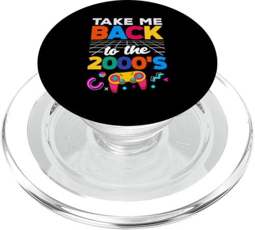 Bring mich zurück in die 2000er Jahre Vintage zweitausende Retro 00er Jahre PopSockets PopGrip für MagSafe von 00s 2000's two-thousands