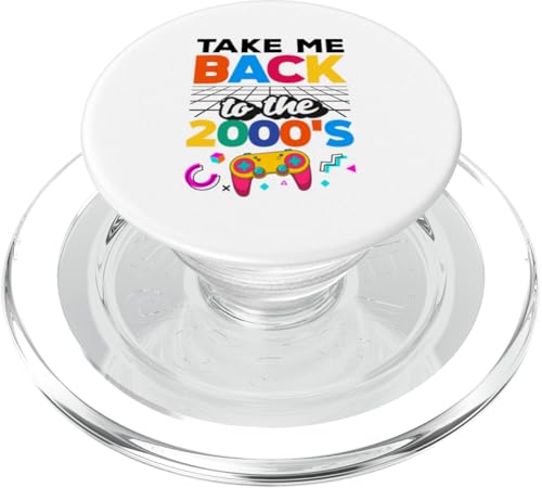 Bring mich zurück in die 2000er Jahre Vintage zweitausende Retro 00er Jahre PopSockets PopGrip für MagSafe von 00s 2000's two-thousands