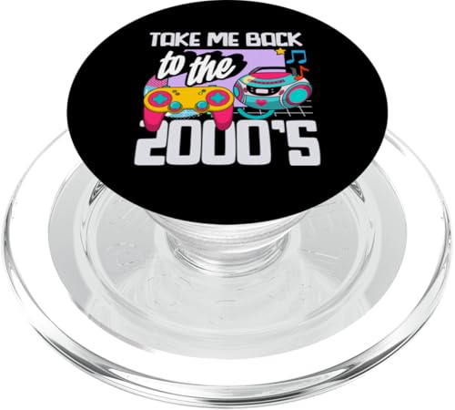 Bring mich zurück in die 2000er Jahre Vintage zweitausende Retro 00er Jahre PopSockets PopGrip für MagSafe von 00s 2000's two-thousands