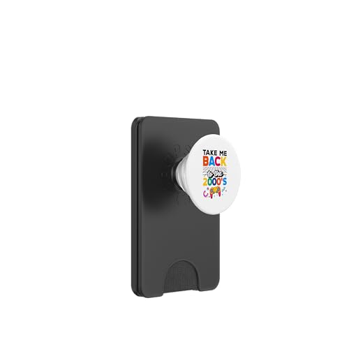 Bring mich zurück in die 2000er Jahre Vintage zweitausende Retro 00er Jahre PopSockets PopWallet für MagSafe von 00s 2000's two-thousands