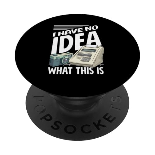 Ich habe keine Ahnung, was das ist 2000er Jahre Vintage Zwei-Tausend PopSockets Klebender PopGrip von 00s 2000's two-thousands