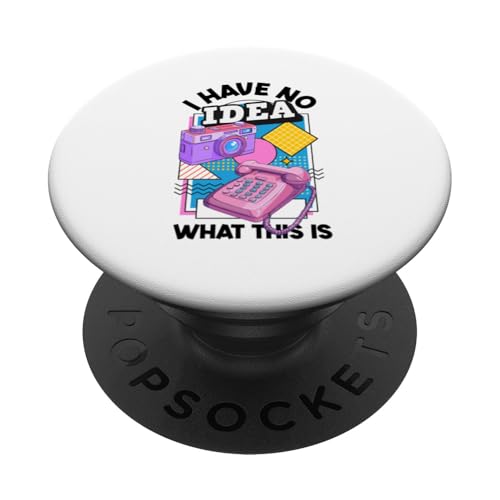 Ich habe keine Ahnung, was das ist 2000er Jahre Vintage Zwei-Tausend PopSockets Klebender PopGrip von 00s 2000's two-thousands
