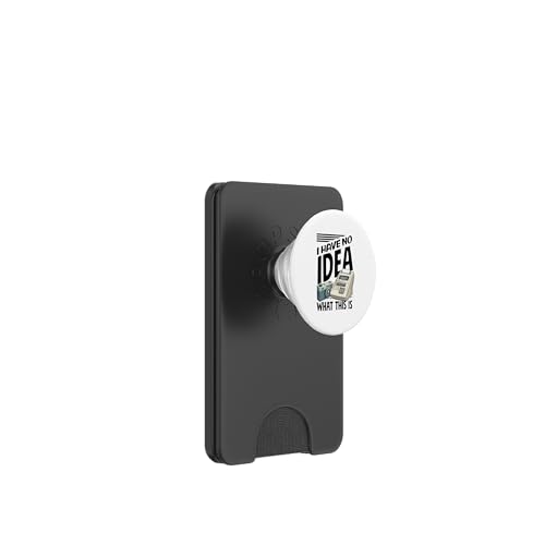Ich habe keine Ahnung, was das ist 2000er Jahre Vintage Zwei-Tausend PopSockets PopWallet für MagSafe von 00s 2000's two-thousands