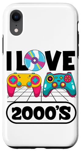 Ich liebe die 2000er Jahre Vintage zweitausende Retro 00s Hülle für iPhone XR Ich liebe die 2000er Jahre Vintage zweitausende Retro 00s Hülle für iPhone XR von 00s 2000's two-thousands