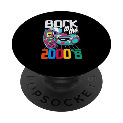 Zurück in die 2000er Jahre Vintage zweitausende Retro 00s PopSockets Klebender PopGrip von 00s 2000's two-thousands