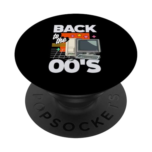 Zurück in die 2000er Jahre Vintage zweitausende Retro 00s PopSockets Klebender PopGrip von 00s 2000's two-thousands