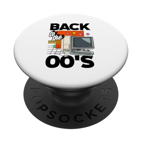 Zurück in die 2000er Jahre Vintage zweitausende Retro 00s PopSockets Klebender PopGrip von 00s 2000's two-thousands