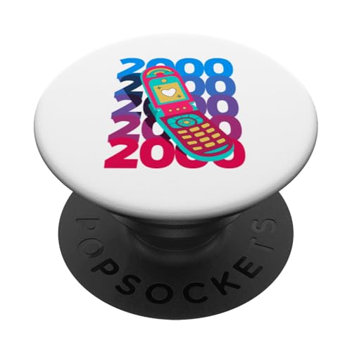 Zurück in die 2000er Jahre Vintage zweitausende Retro 00s PopSockets Klebender PopGrip von 00s 2000's two-thousands