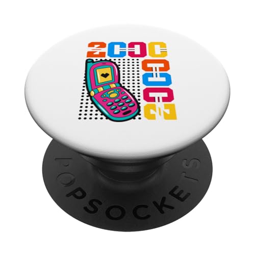 Zurück in die 2000er Jahre Vintage zweitausende Retro 00s PopSockets Klebender PopGrip von 00s 2000's two-thousands