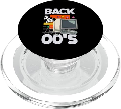 Zurück in die 2000er Jahre Vintage zweitausende Retro 00s PopSockets PopGrip für MagSafe von 00s 2000's two-thousands