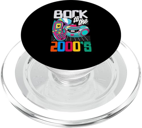 Zurück in die 2000er Jahre Vintage zweitausende Retro 00s PopSockets PopGrip für MagSafe von 00s 2000's two-thousands