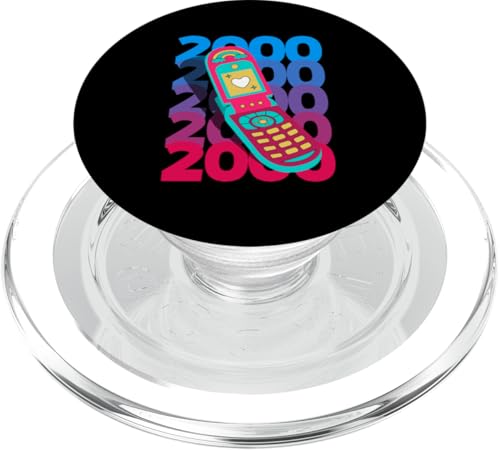 Zurück in die 2000er Jahre Vintage zweitausende Retro 00s PopSockets PopGrip für MagSafe von 00s 2000's two-thousands
