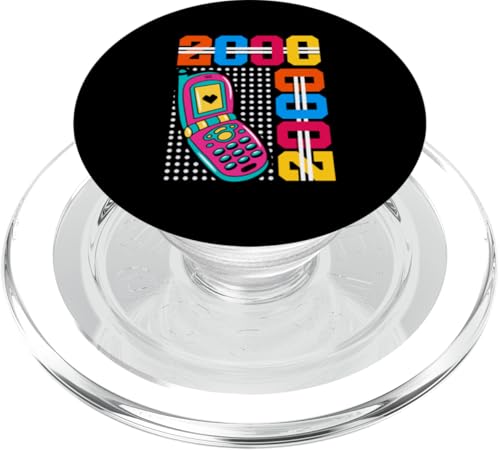 Zurück in die 2000er Jahre Vintage zweitausende Retro 00s PopSockets PopGrip für MagSafe von 00s 2000's two-thousands