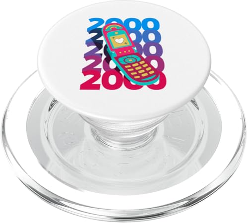 Zurück in die 2000er Jahre Vintage zweitausende Retro 00s PopSockets PopGrip für MagSafe von 00s 2000's two-thousands