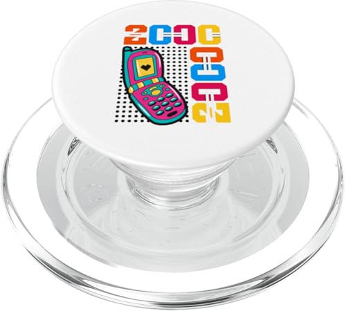 Zurück in die 2000er Jahre Vintage zweitausende Retro 00s PopSockets PopGrip für MagSafe von 00s 2000's two-thousands