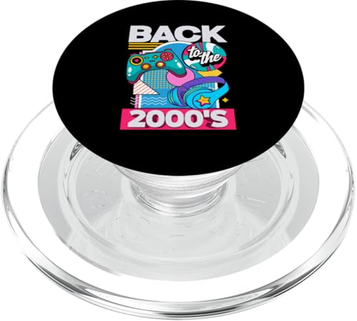 Zurück in die 2000er Jahre Vintage zweitausende Retro 00s PopSockets PopGrip für MagSafe von 00s 2000's two-thousands