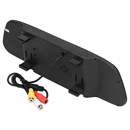 Rückspiegel Display Praktischer 5 Zoll V1/V2 Monitor mit Automatikschalter Komfortable Rückspiegelanzeige mit 2 Eingangskanälen für den Kofferraum von 01 02 015