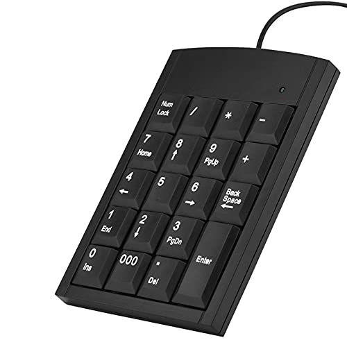 Plug and Play Zahlentastatur, Numerische Tastatur, Ultradünne Tastatur Tragbares/IOS für Laptop/für Desktop-Computer von 01
