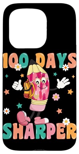 100 Tage schärfer Hülle für iPhone 15 Pro 100 Tage schärfer Hülle für iPhone 15 Pro von 100 Days Sharper School Teacher Student Learn Gift