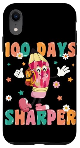 100 Tage schärfer Hülle für iPhone XR 100 Tage schärfer Hülle für iPhone XR von 100 Days Sharper School Teacher Student Learn Gift