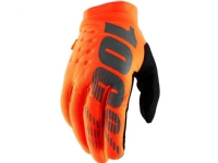 100% Gloves 100% BRISKER Glove fluo orange black size M (palm length 187-193 mm) (NEW) von 100%