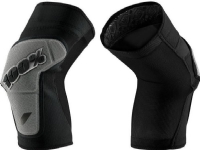 100% RIDECAMP Knee Guard black gray knee pads size. L (NEW) von 100%