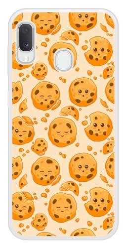 1001 coques : Schutzhülle aus verstärktem Silikon, bedruckt, kompatibel mit Galaxy A20e – Design Cookies, bedruckt in Frankreich, Hartschale, Schutzhülle. 1001 coques : Schutzhülle aus verstärktem Silikon, bedruckt, kompatibel mit Galaxy A20e – Design Cookies, bedruckt in Frankreich, Hartschale, Schutzhülle. von 1001 coques