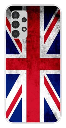 1001coques Silikon-Schutzhülle für Samsung Galaxy A13 4G, Motiv England-Flagge von 1001 coques