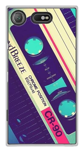 Schutzhülle aus Silikon, bedruckt, für Sony Xperia XZ1 Compact, Kassette, Vintage Schutzhülle aus Silikon, bedruckt, für Sony Xperia XZ1 Compact, Kassette, Vintage von 1001 coques