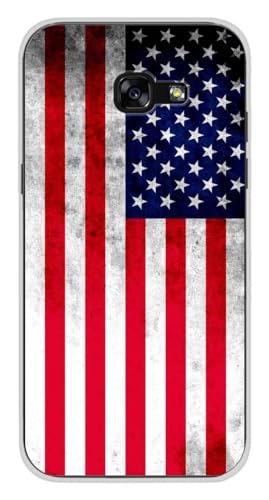Schutzhülle aus Silikon, bedruckt, kompatibel mit Samsung Galaxy A5 2017, USA-Flagge Schutzhülle aus Silikon, bedruckt, kompatibel mit Samsung Galaxy A5 2017, USA-Flagge von 1001 coques