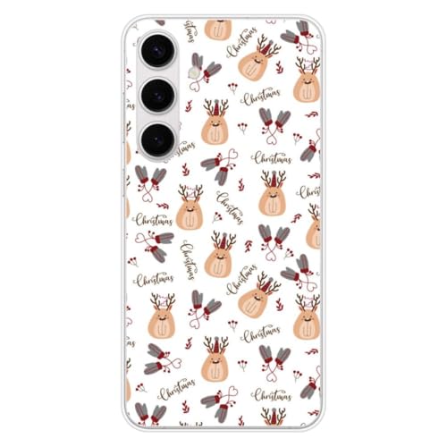 Schutzhülle aus Silikon, bedruckt, kompatibel mit Samsung Galaxy S24 FE NO Weihnachten von 1001 coques