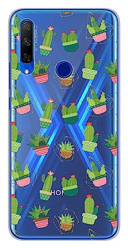 1001 Schutzhülle aus Silikon für Huawei Honor 9X – Kaktus von 1001coques