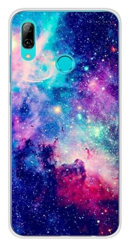 1001 Schutzhülle aus Silikon für Huawei P Smart 2019 – Galaxie Blau von 1001coques