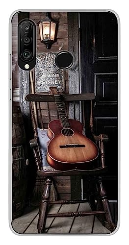 1001 Schutzhülle aus Silikon für Huawei P30 Lite – Gitarre von 1001coques