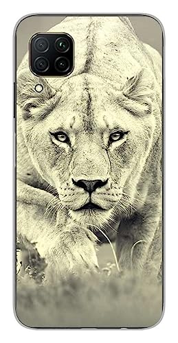 1001 Schutzhülle aus Silikon für Huawei P40 Lite – Löwe von 1001coques