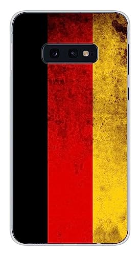 1001 Schutzhülle aus Silikon für Samsung Galaxy S10e - Flagge Deutschland von 1001coques