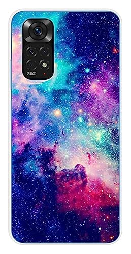 1001 Schutzhülle aus Silikon, bedruckt, kompatibel mit Xiaomi Redmi Note 11 4G, Galaxie Blau 1001 Schutzhülle aus Silikon, bedruckt, kompatibel mit Xiaomi Redmi Note 11 4G, Galaxie Blau von 1001coques