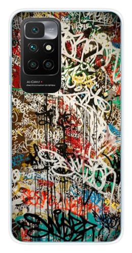 1001coques Schutzhülle aus Silikon, bedruckt für Xiaomi Redmi 10 Graffiti 1 1001coques Schutzhülle aus Silikon, bedruckt für Xiaomi Redmi 10 Graffiti 1 von 1001coques