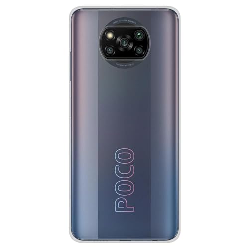 1001coques Schutzhülle aus Silikon, einfarbig, transparent, kompatibel mit Xiaomi Poco X3 Poco X3 Pro 1001coques Schutzhülle aus Silikon, einfarbig, transparent, kompatibel mit Xiaomi Poco X3 Poco X3 Pro von 1001coques