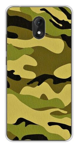 Schutzhülle aus Silikon, bedruckt, für Wiko Lenny 5, Camouflage von 1001coques