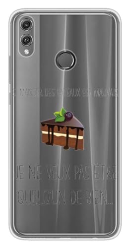 Schutzhülle aus Silikon, bedruckt, kompatibel mit Huawei Honor 8X von 1001coques