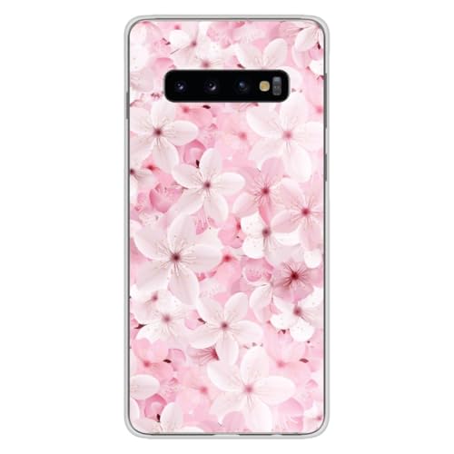 Schutzhülle aus Silikon, bedruckt, kompatibel mit Samsung Galaxy S10 Plus, Sakura Schutzhülle aus Silikon, bedruckt, kompatibel mit Samsung Galaxy S10 Plus, Sakura von 1001coques