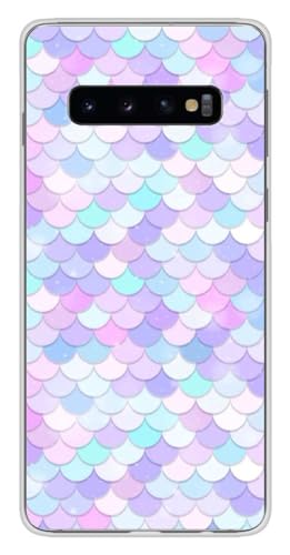 Schutzhülle aus Silikon, bedruckt, kompatibel mit Samsung Galaxy S10 Plus Meerjungfrau von 1001coques